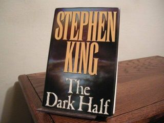 The Dark Half Stephen King Signed And Inscribed Hardcover Reprint 1989 Viking