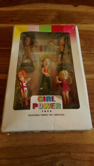 Vintage 1997 Spice Girls Action Figures Dolls Girl Power Toys X 5