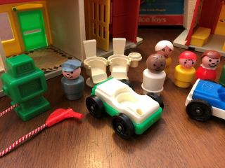 Vintage Fisher Price Little People Play Family Village 997 Figures Vehicles Box 3