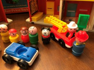 Vintage Fisher Price Little People Play Family Village 997 Figures Vehicles Box 5