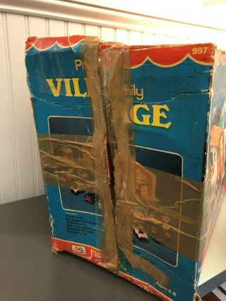 Vintage Fisher Price Little People Play Family Village 997 Figures Vehicles Box 8