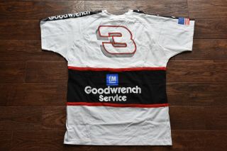 VTG 1990 ' S MEN ' S M Dale Earnhardt Sr T - shirt NASCAR FIRESUIT THE INTIMIDATOR 4
