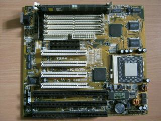 Asus Txp4 Socket 7 Motherboard With Pentium Mmx200 And 128 Mb Ram