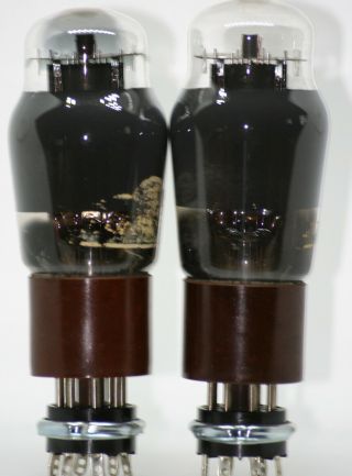 6F6G FIVRE MATCHED pair Tube Valve Röhre 1940 ' s 349a western electric we pentode 4