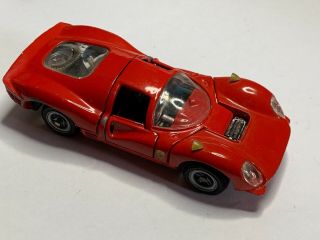 Vintage Diecast Mebetoys A - 27 Red Ferrari P4 Made In Italy