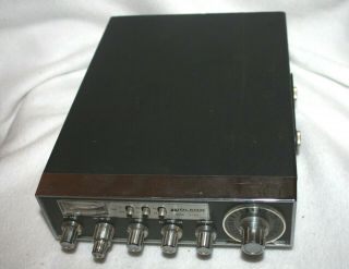 Vintage Midland Cb Model 13 - 893 With Microphone Jan.  1976 Nr