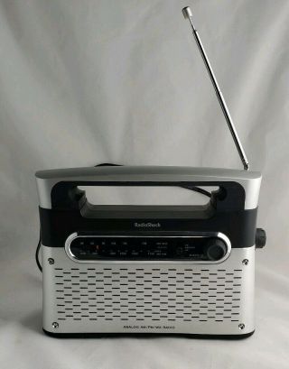 Vintage Radio Shack 12 - 889 Ac/dc Am/fm//wx Weather Band Analog Radio