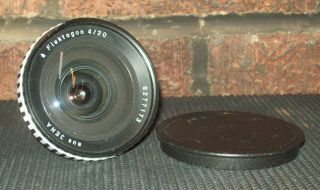 Vtg Flektogon F 4 / 20mm Aus Jena Wide Angle Camera Lens East Germany 8277173