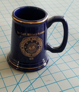 Vintage Southern California Military Academy,  1979 Mug
