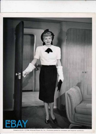 Lucille Ball Classy 1946 Vintage Photo Lesson In Love
