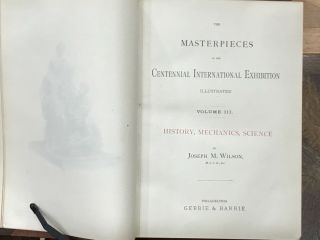 1876 Masterpieces of the Centennial Exhibition 3 Volumes Engravings 9