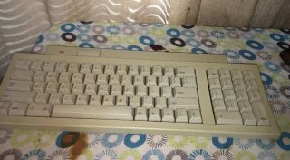 Vintage 1990 Apple Keyboard II,  M0487,  With Cable 2