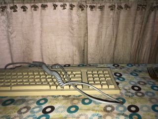 Vintage 1990 Apple Keyboard II,  M0487,  With Cable 8