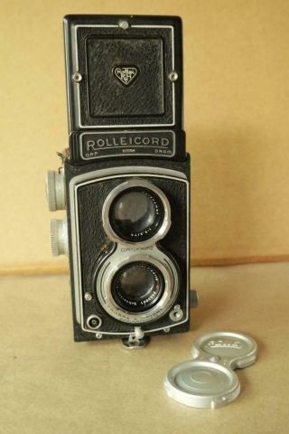 Vintage Pre Wwii? Rolleicord Drp Drgm W/xenar 75mm 1:3.  5 Lens Compur Rapid Nr