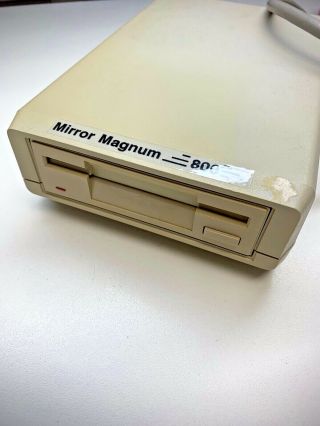 Mirror Technologies External 800k Floppy Drive W/scsi For Vintage Apple/mac