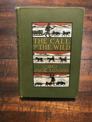 Jack London The Call Of The Wild 1903 1st Edition 1st Printing Signed Card