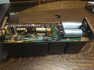Fisher 80 AZ mono Tube Amplifier Power Monitor 10