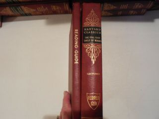 Complete set of 52 (red) HARVARD CLASSICS cr.  1909,  1965 ptg. ,  Deluxe Edition 6