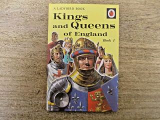 A Ladybird Book Kings And Queens Of England Book 1 Series 561 Bk12