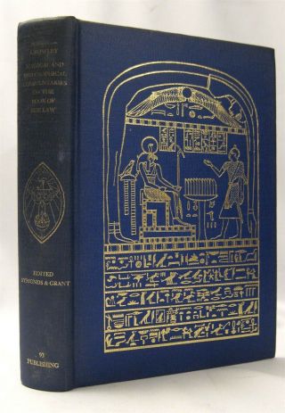 Magical And Philosophical Commentaries On The Book Of The Law By Aleister 1974