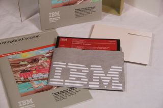 Very Rare IBM PC Animation Creation Software - NOS Open Box 4