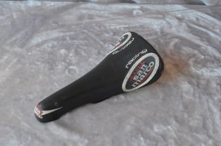Vintage Selle San Marco Concor Racing Road Bike Leather Saddle Seat Eroica Fixie