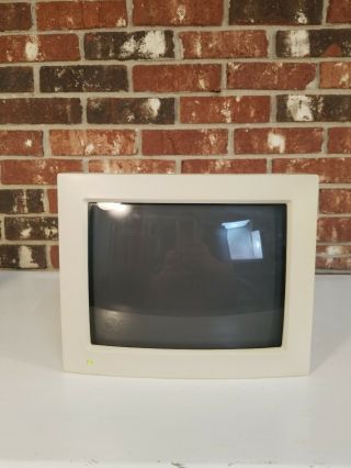 Vintage Apple Macintosh 12 " Rgb Display M1296 Monitor