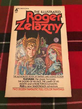 The Illustrated Roger Zelazny 1st First Ace Sf Paperback