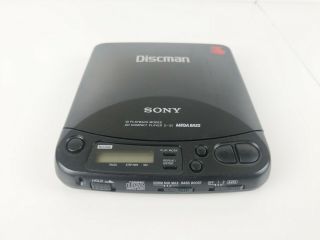 Vintage Sony Discman D - 121 Portable Cd Player And - Made In Japan