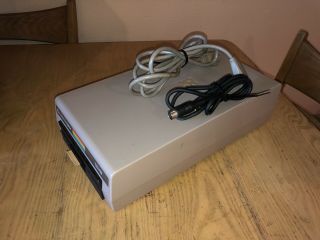 Vintage Single Floppy Disk Drive 1541 for Commodore 64 Computer & Cables Exc 2