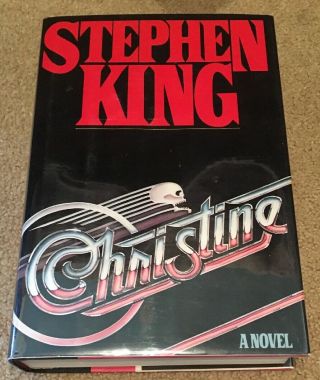Christine Stephen King Signed Hardcover 1/1