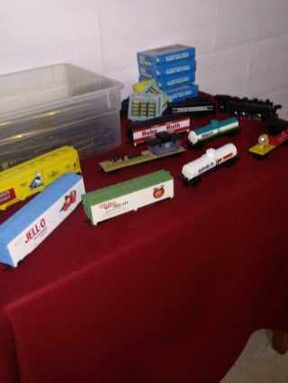 Vintage Tyco Chattanooga Train Set Complete With