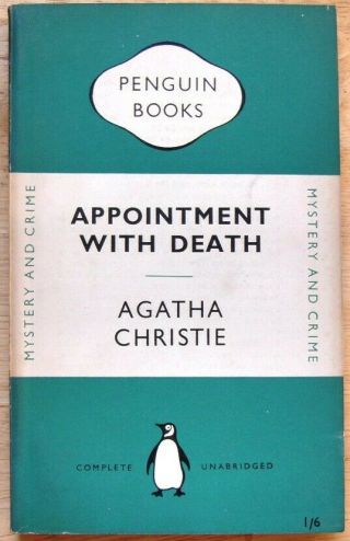 Appointment With Death By Agatha Christie (penguin Crime 1950 Reprint) No.  682