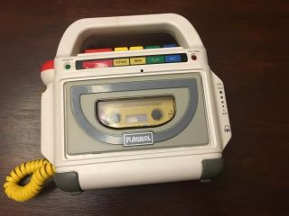 Vintage Playskool Cassette Player Recorder