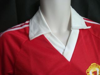 Vintage Adidas 1980 Manchester United Football shirt/kit 5