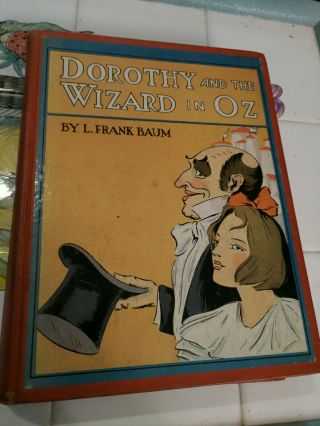 Vintage Antique Dorothy And The Wizard Of Oz Book Early Frank Baum