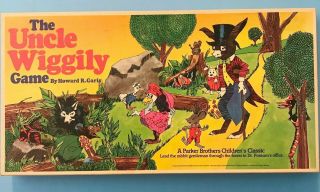 Vintage Parker Brothers 1979 Uncle Wiggly Board Game 160 Family Fun Complete
