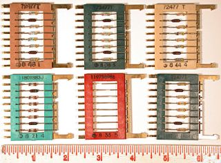 Computer Vintage Plug - In Modules - Burroughs B5000 - Gold Pins - Weird Qty:4