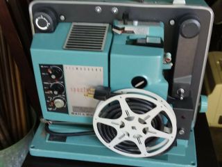 Vintage Bell & Howell 16mm 552 Sound Projector Runs - Extra Lamp Bulb