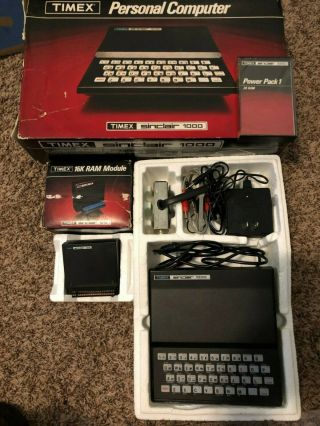 Timex Sinclair 1000 Vintage Personal Home Computer 2