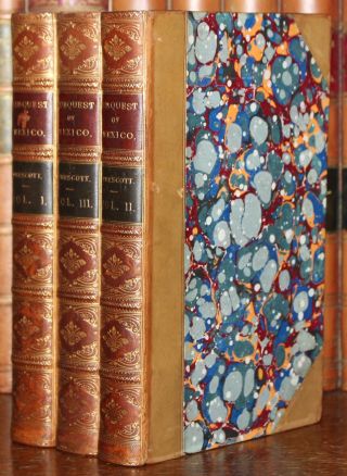 1843 History Of The Conquest Of Mexico Hernando Cortes Aztec 3 Volumes Maps