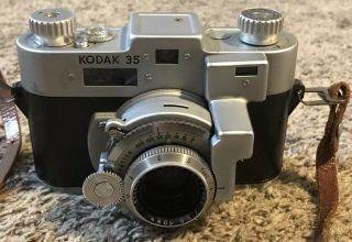 Vintage Kodak 35 Rangefinder Camera,  F:3.  5 50mm Anastar Lens