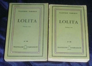 Lolita Vladimir Nabokov 1st Edition / Second Printing Olympia 1958