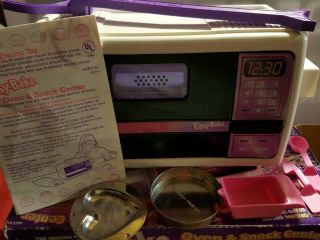 Vintage Hasbro Easy - Bake Oven And Snack Center In The Opened Box 1997