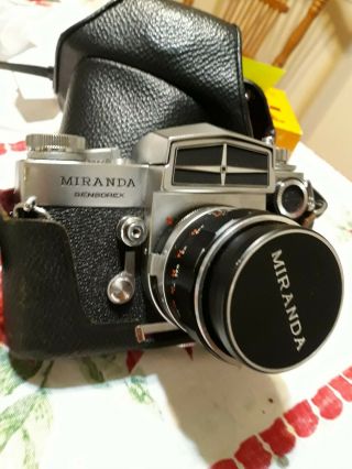 Miranda Sensors 938148,  - 35 Mm Camera With Leather Case.  Few Times.