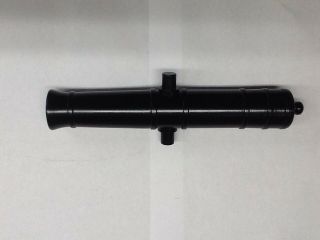 50 Caliber Steel Black Powder Cannon 9 " Long No Refunds 1/2 " Trunyons
