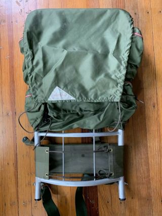 Vintage Kelty External Frame Backpack | Green | 6 Compartment | Hiking Camping