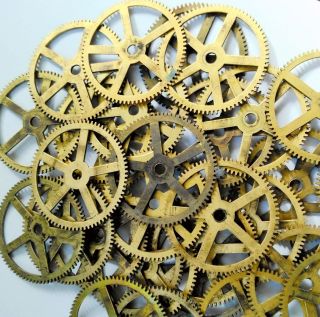 Steampunk Vintage Watch Movement Clock Parts Gears Cogs Wheels Large Size 62mm