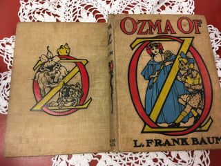 L Frank Baum Ozma of Oz The Reilly Britton Co 1st Ed 1st state 1907 2