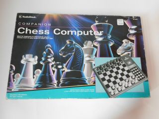 Vintage Radio Shack Companion Chess Computer Electronic Game